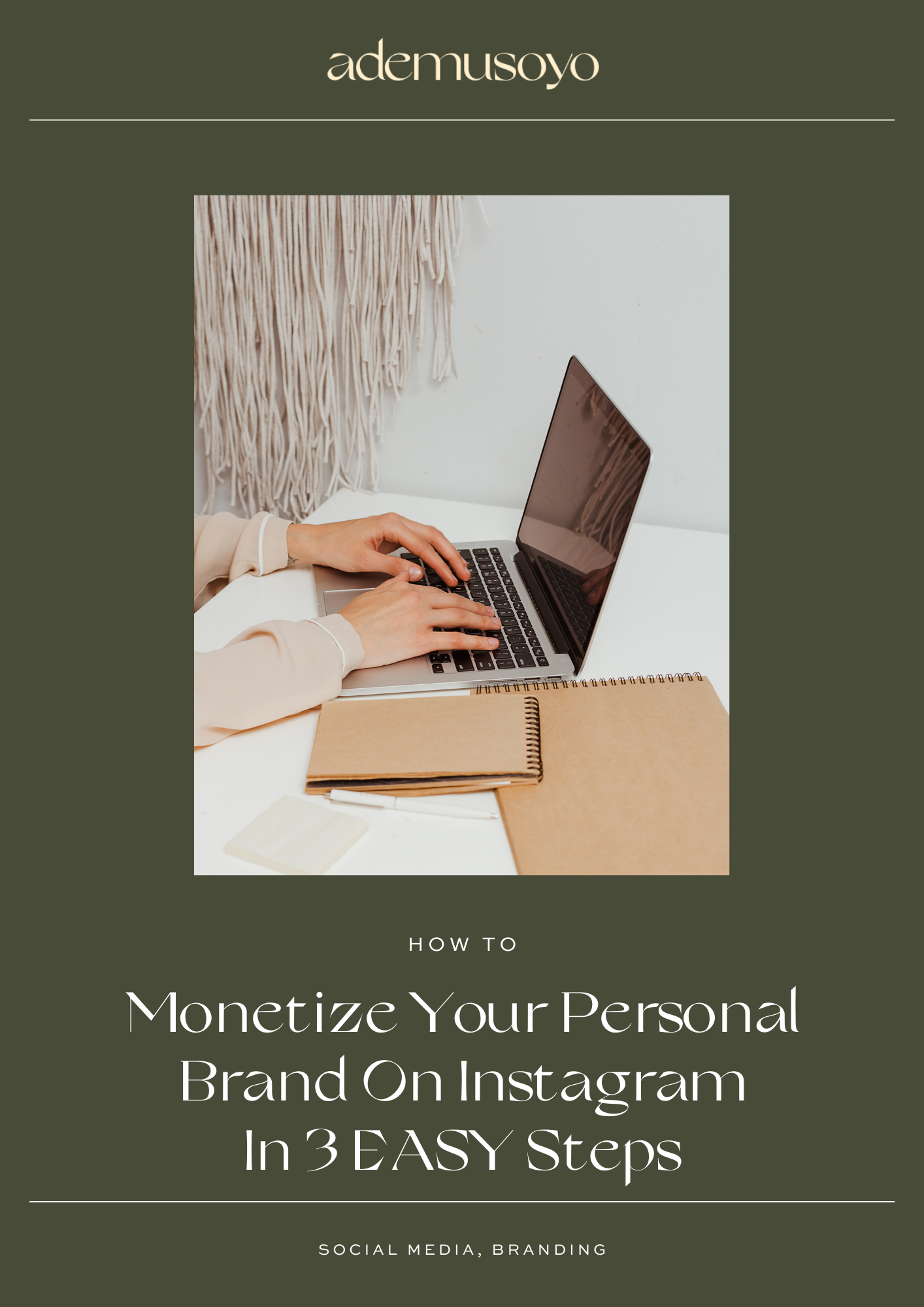 Want to make money doing what you love on Instagram? Learn the simple 3-step process to monetize your personal brand and say goodbye to guesswork. Learn how to leverage Instagram & turn your brands into a profitable business today!