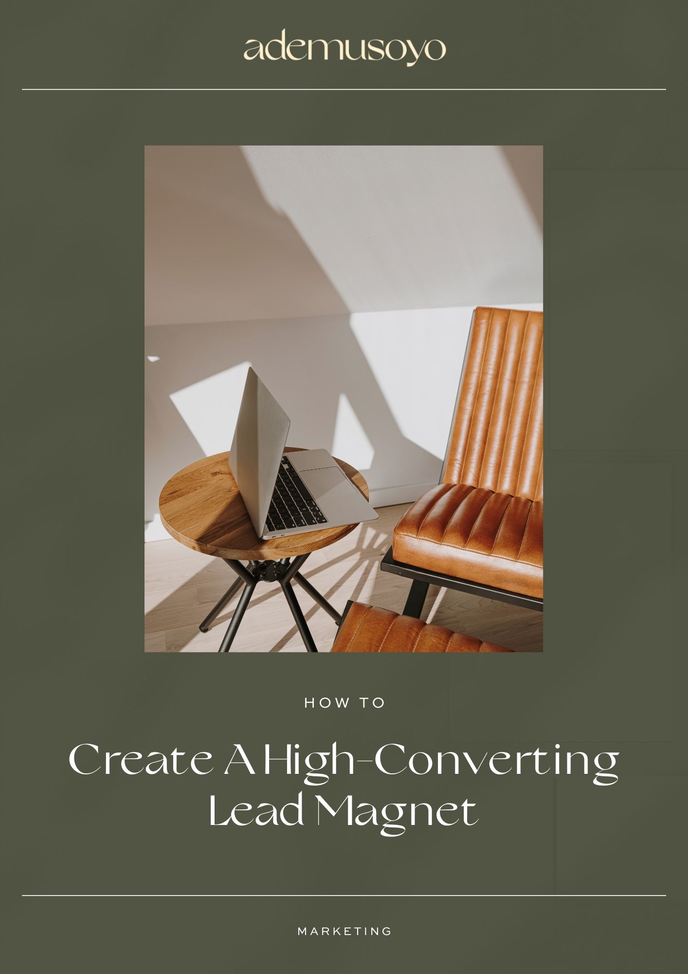 a blog cover image with text overlay that reads as how to create a high-converting lead magnet