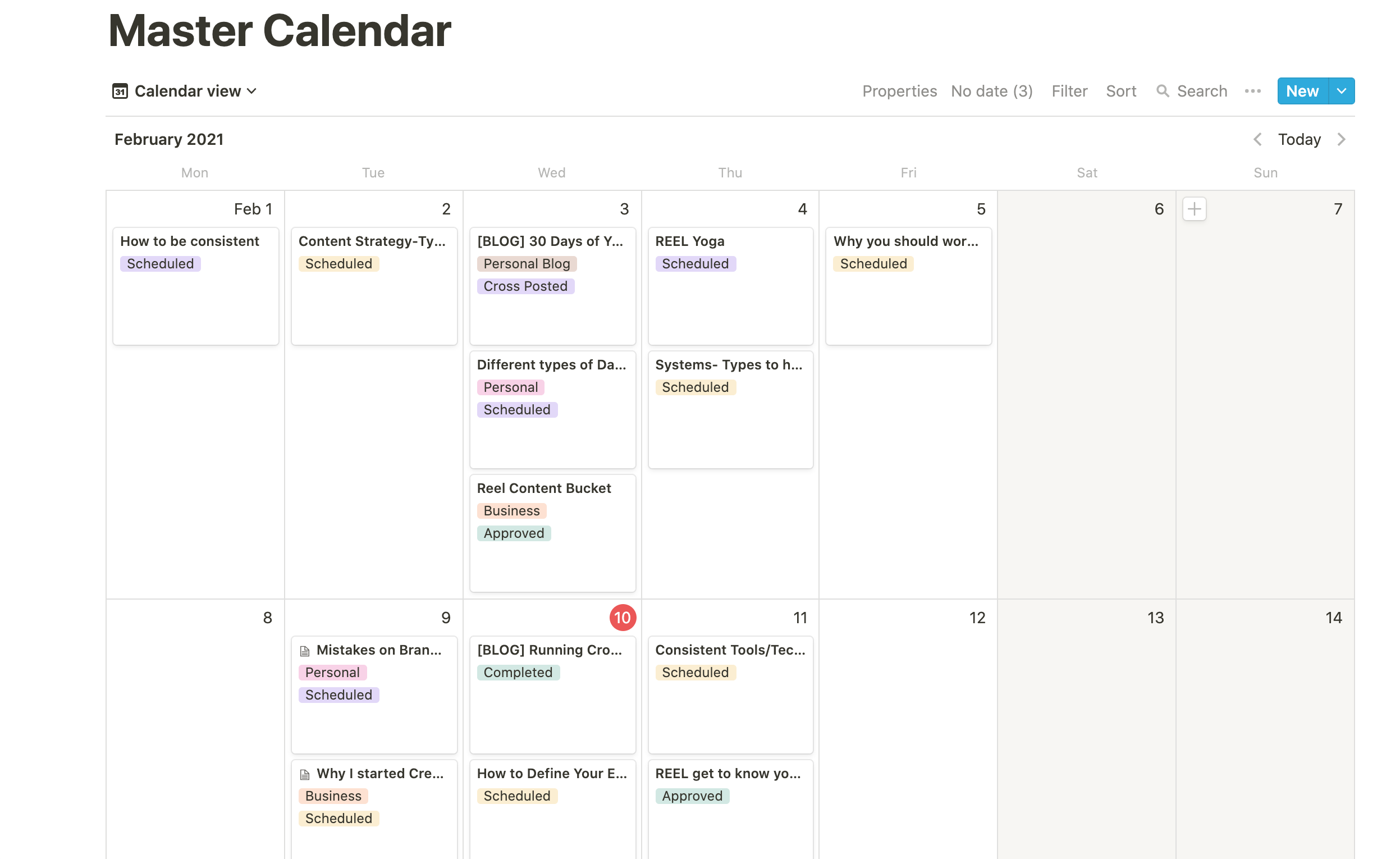 content publishing template calendar, notion calendar template, productivity app, all in one productivity tool, notion app