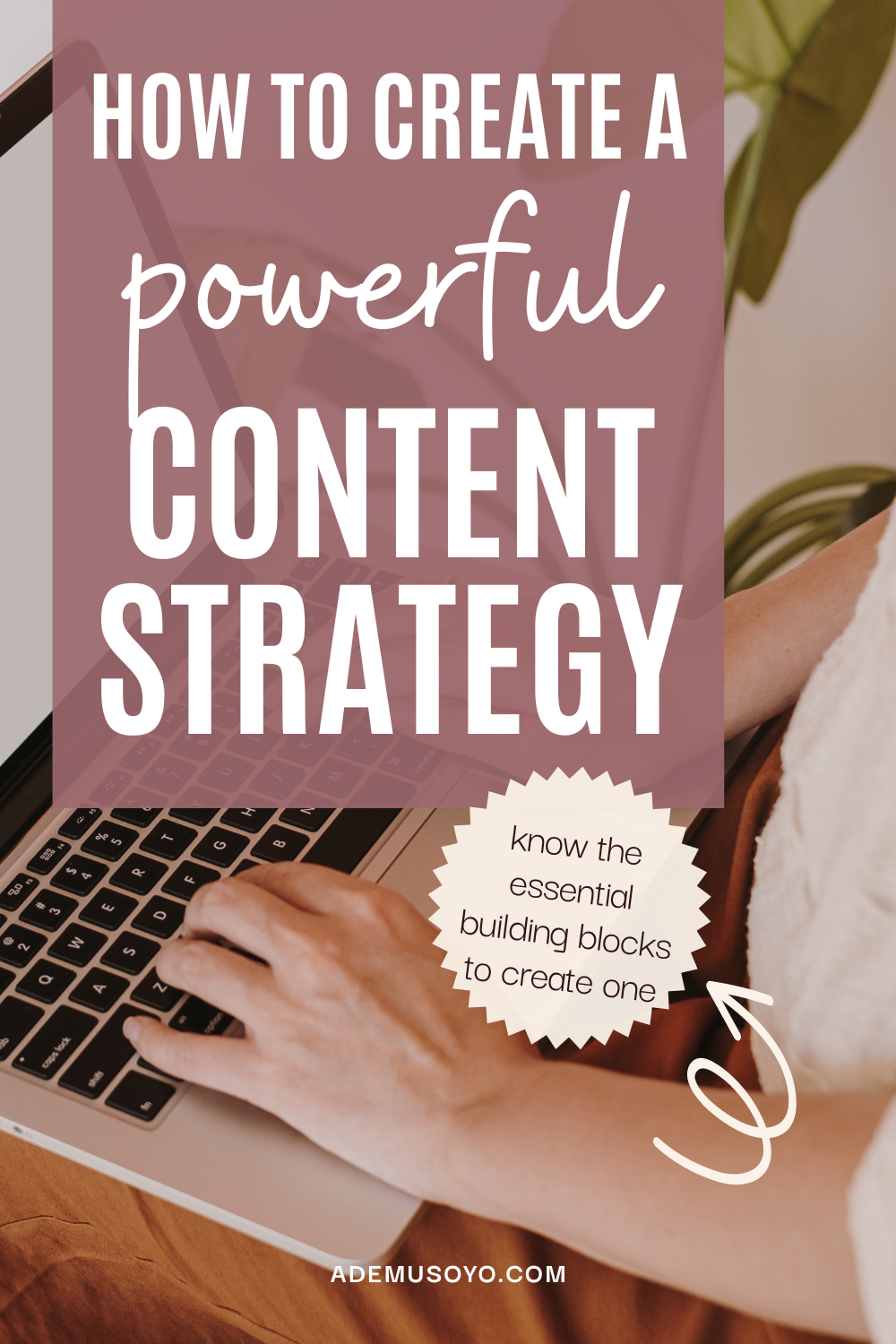 Behind every great piece of content is a powerful content strategy. When you have a powerful content strategy you can ensure that your content aligns with your brand values and business goals which will help you create content consistently. Ademusoyo shares how to build a powerful content marketing strategy that will attract new clients and help grow your audience. Content strategy, content strategy development, content marketing