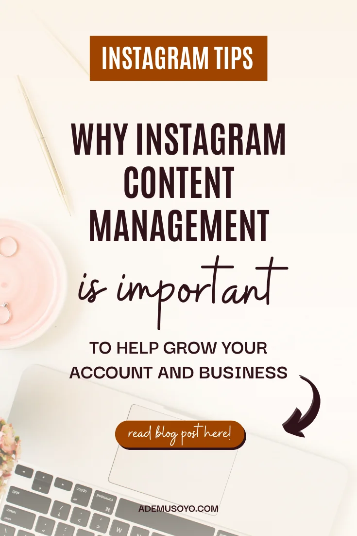 Are you looking for some help managing your Instagram content? Then read this article! It contains helpful content management tips, especially for beginners who want to manage, plan and organize their digital content with so much ease. These content management ideas will make your life easier with the help of my Instagram content calendar as you try to refocus your mind and energy creating valuable content that your audience will love. Find out more here.