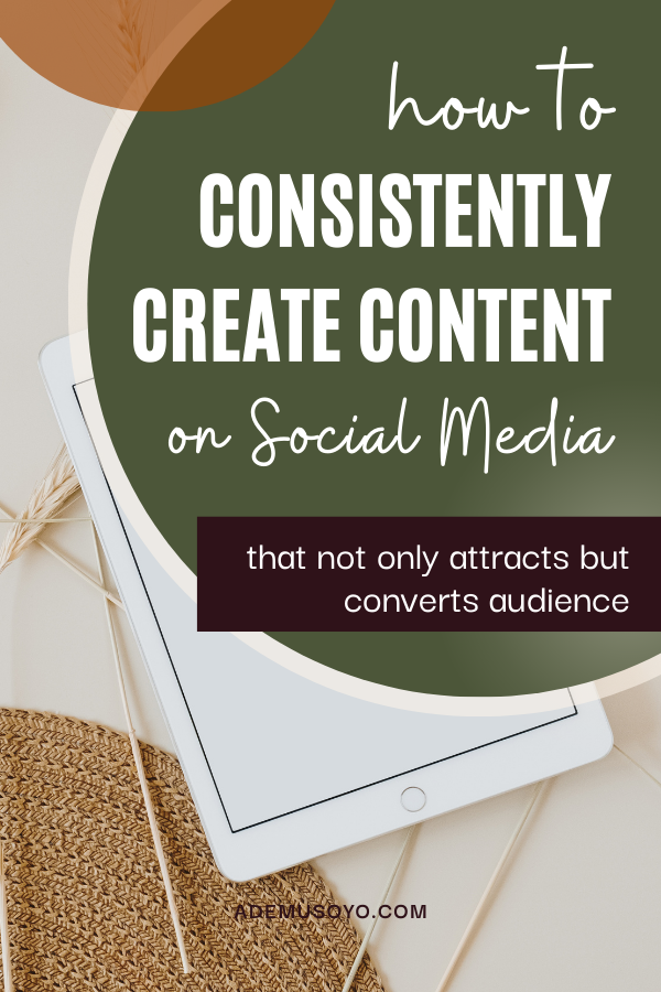 My Simple Process For Creating Consistent Social Media Content, consistent content creation, content creation process