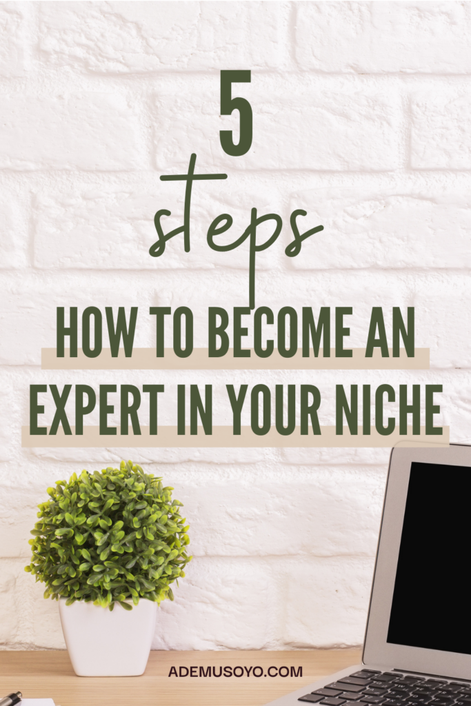 The Ultimate Guide to Becoming an Expert in Your Niche, how to become an expert in your field, how to be seen as an expert in your niche