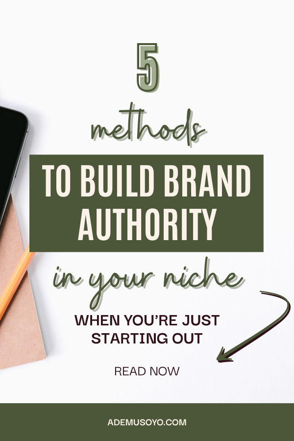How To Build Brand Authority FAST, how to become an expert in your field, establish authority, build industry authority, how to become an expert in your niche, how to be seen as an expert, niche expertise