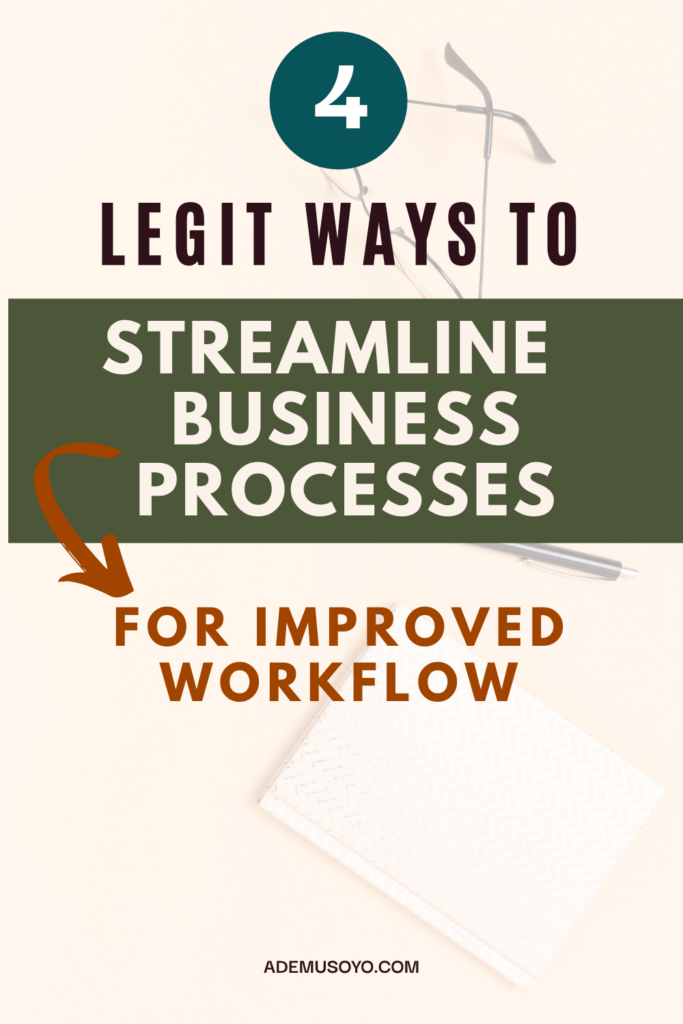 Running a business is filled with so many different processes that can sometimes be incredibly overwhelming. However, when you work towards better streamlining those processes, you're able to increase your efficiency and grow and scale your business. Here are some of my tips on how to streamline your business processes and workflows.