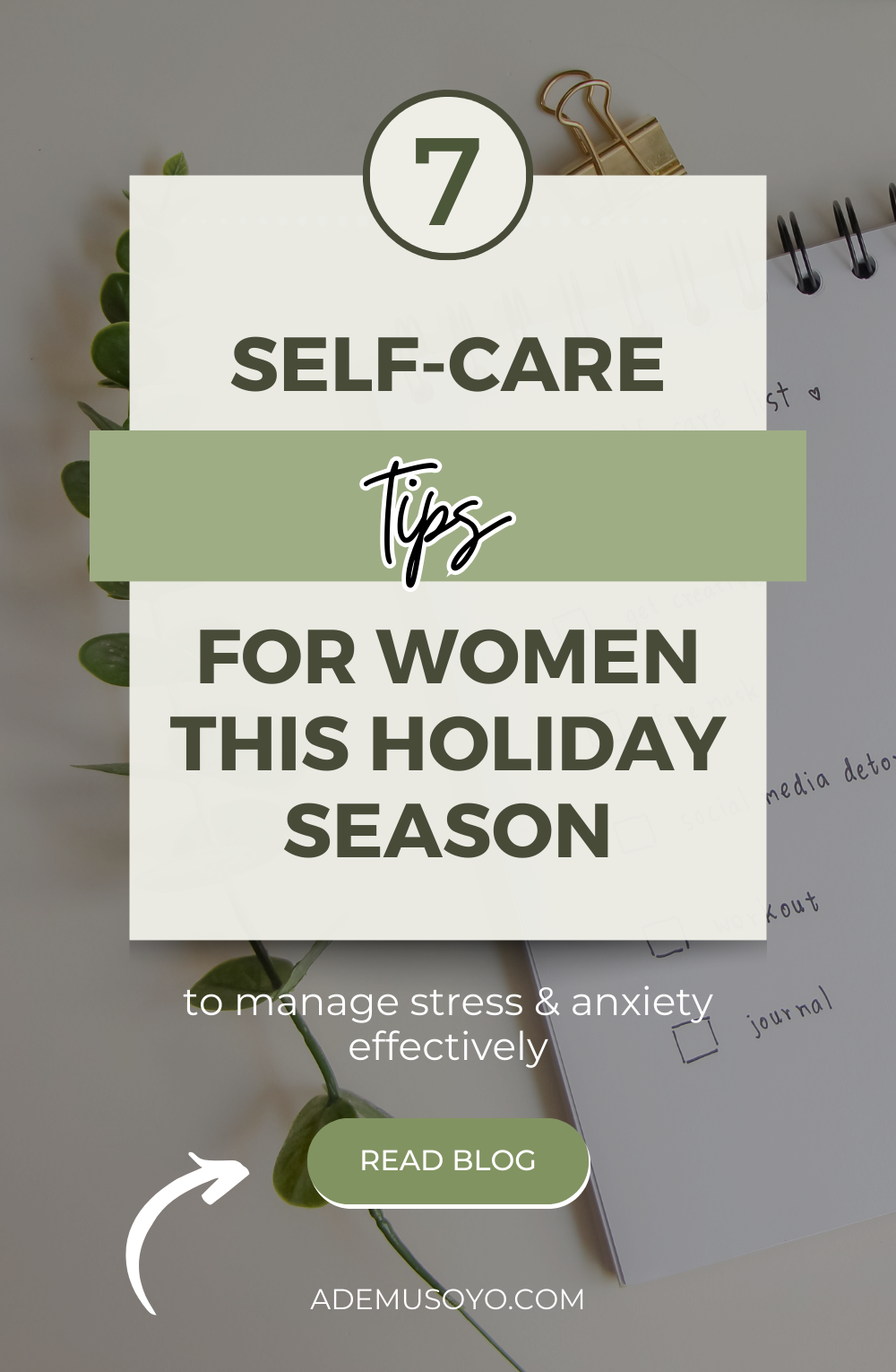self-care tips for women this holiday season