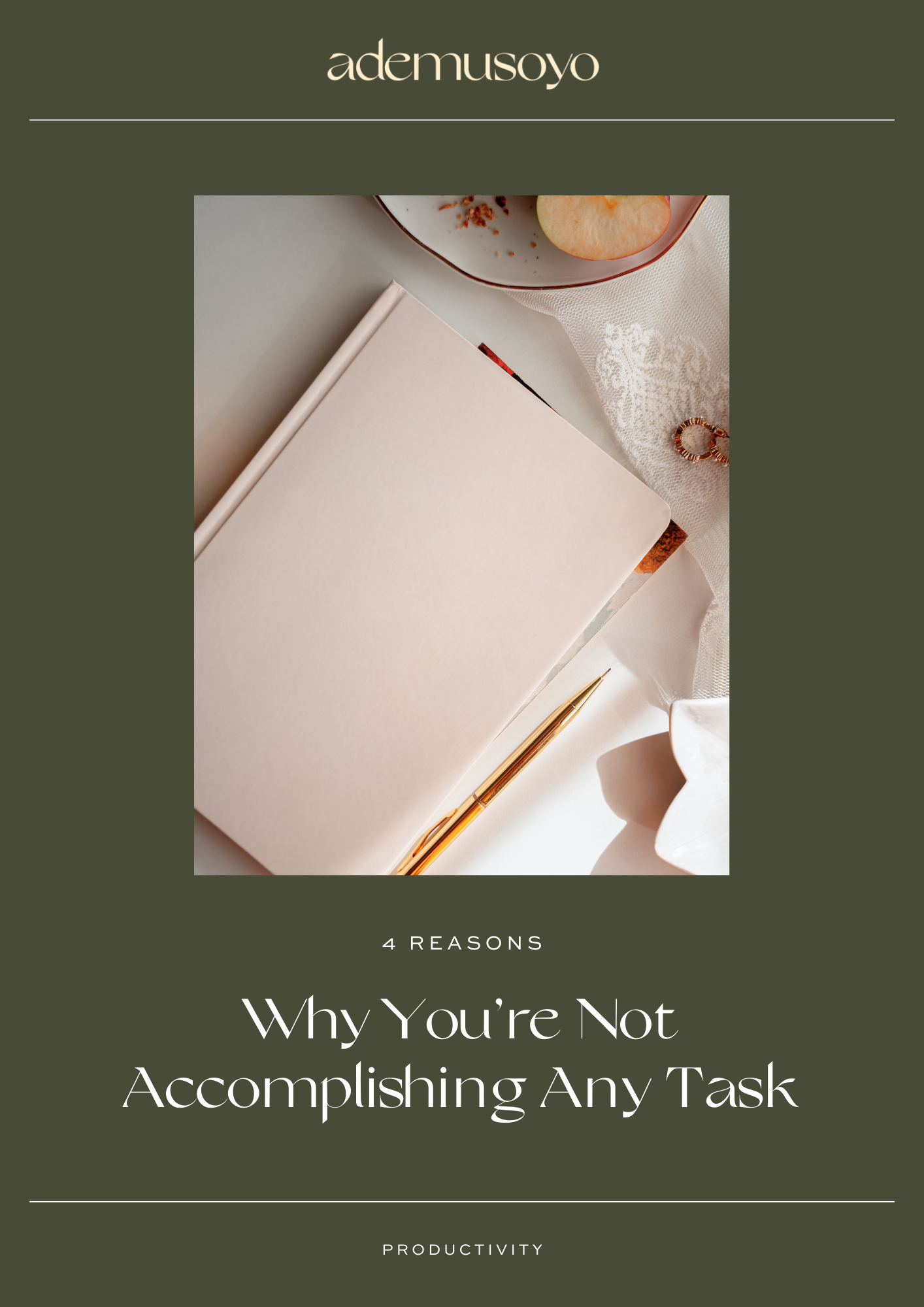 4 reasons you're not accomplishing any task blog cover image