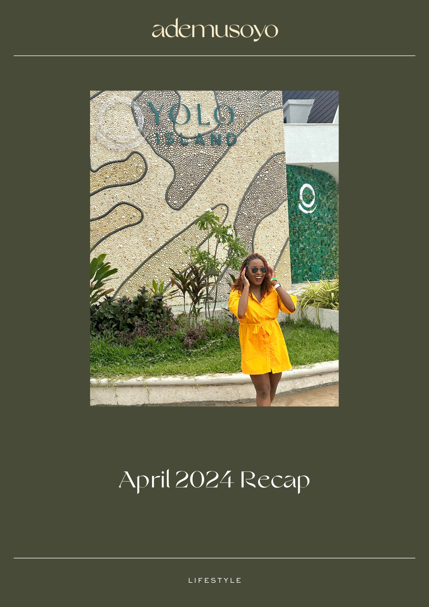a blog cover image for Ademusoyo's April 2024 recap