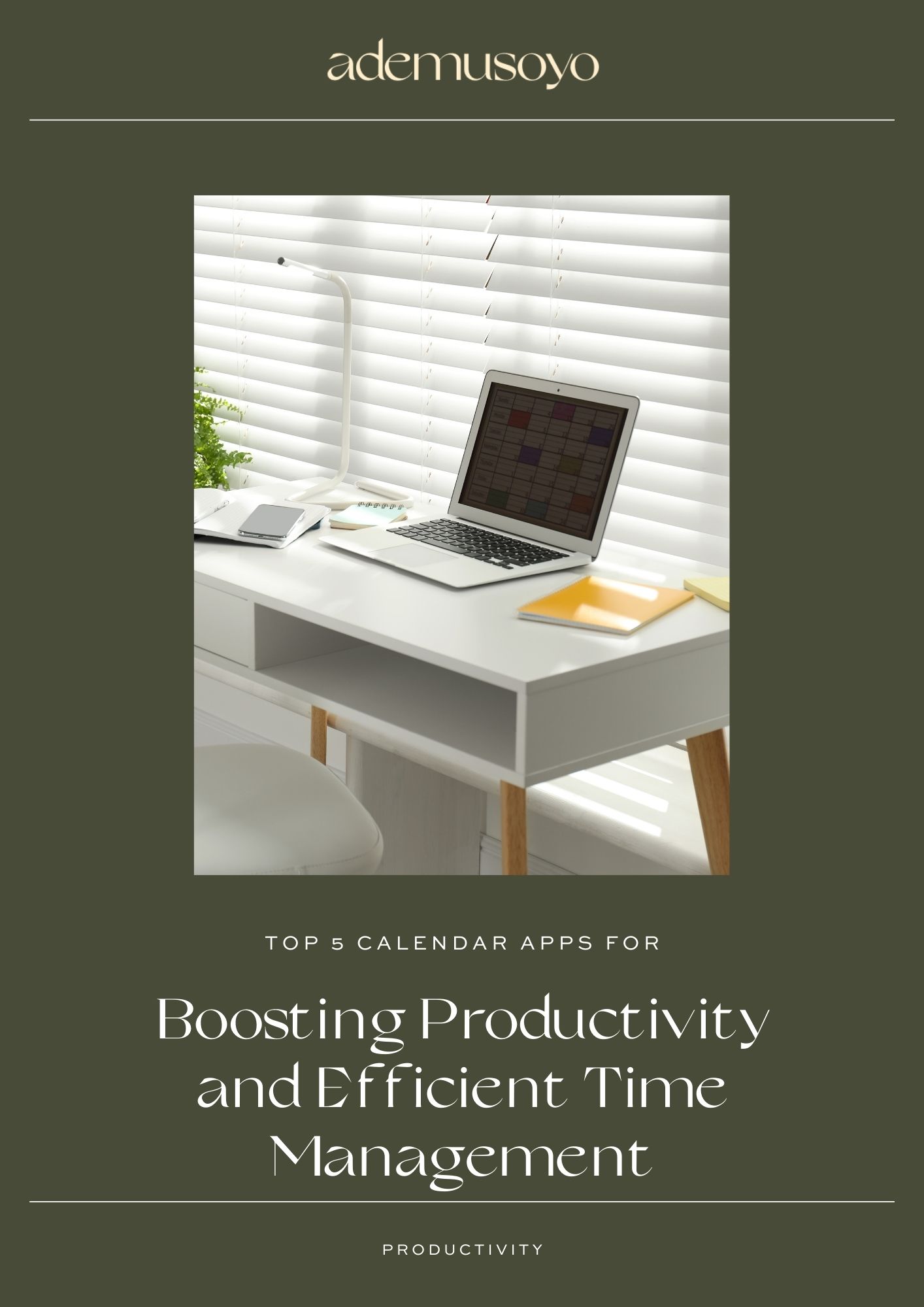 Top 5 Calendar Apps for Boosting Productivity and Time Management