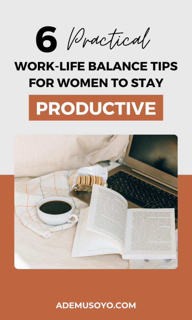 A practical guide to balancing work and life with ease, featuring six strategies to help you stay productive and organized.