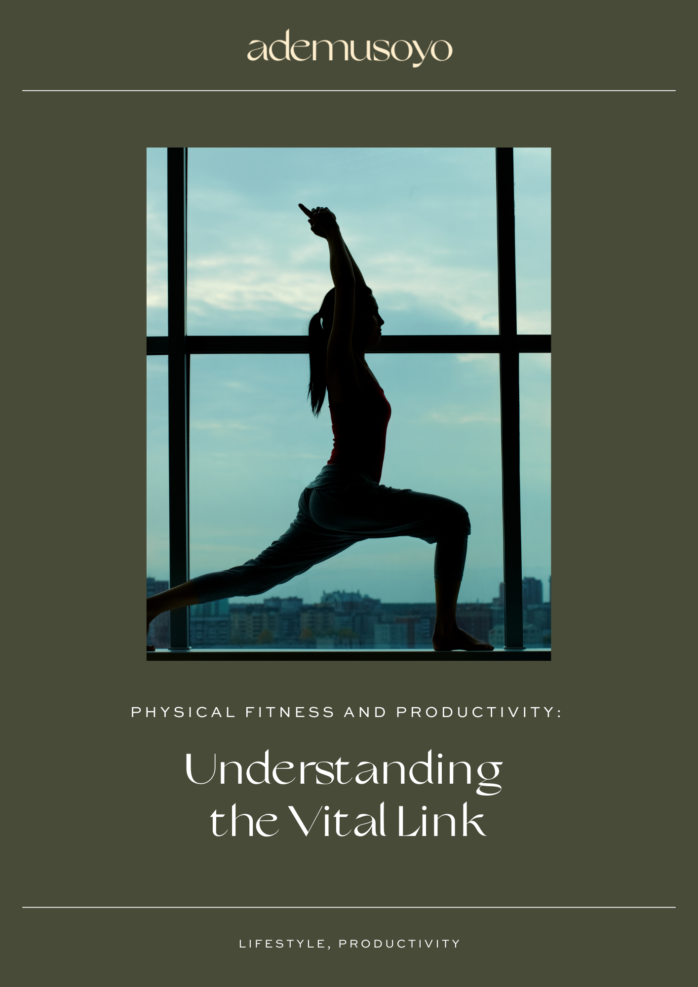 Physical Fitness and Productivity: Understanding the Vital Link