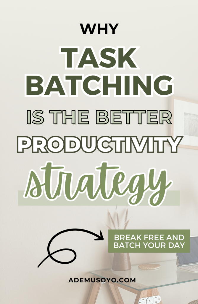 Beginner’s guide to batching tasks at work and home
