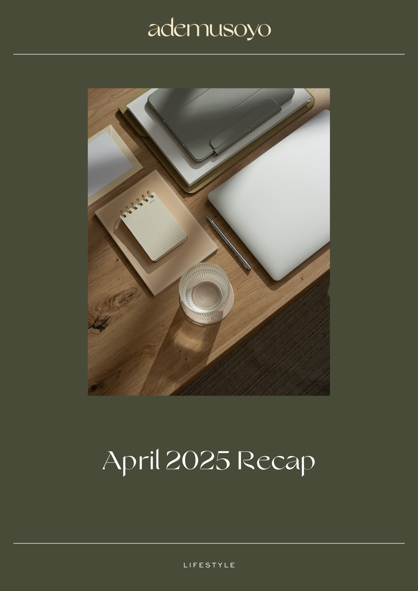 April 2025 Recap